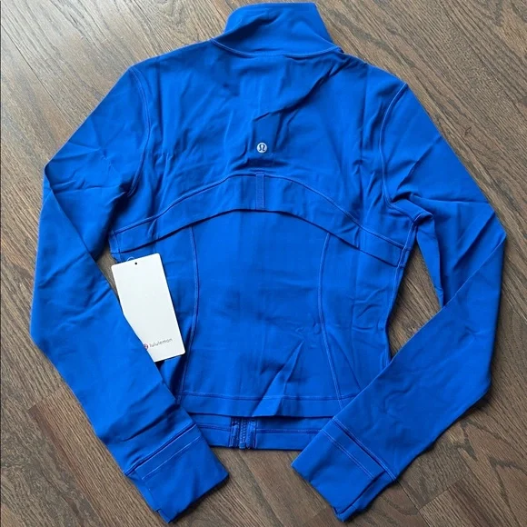 💎Rare💎 NWT lululemon Define Cropped Jacket Nulu • Galactic Cobalt • 8 - Picture 2 of 7